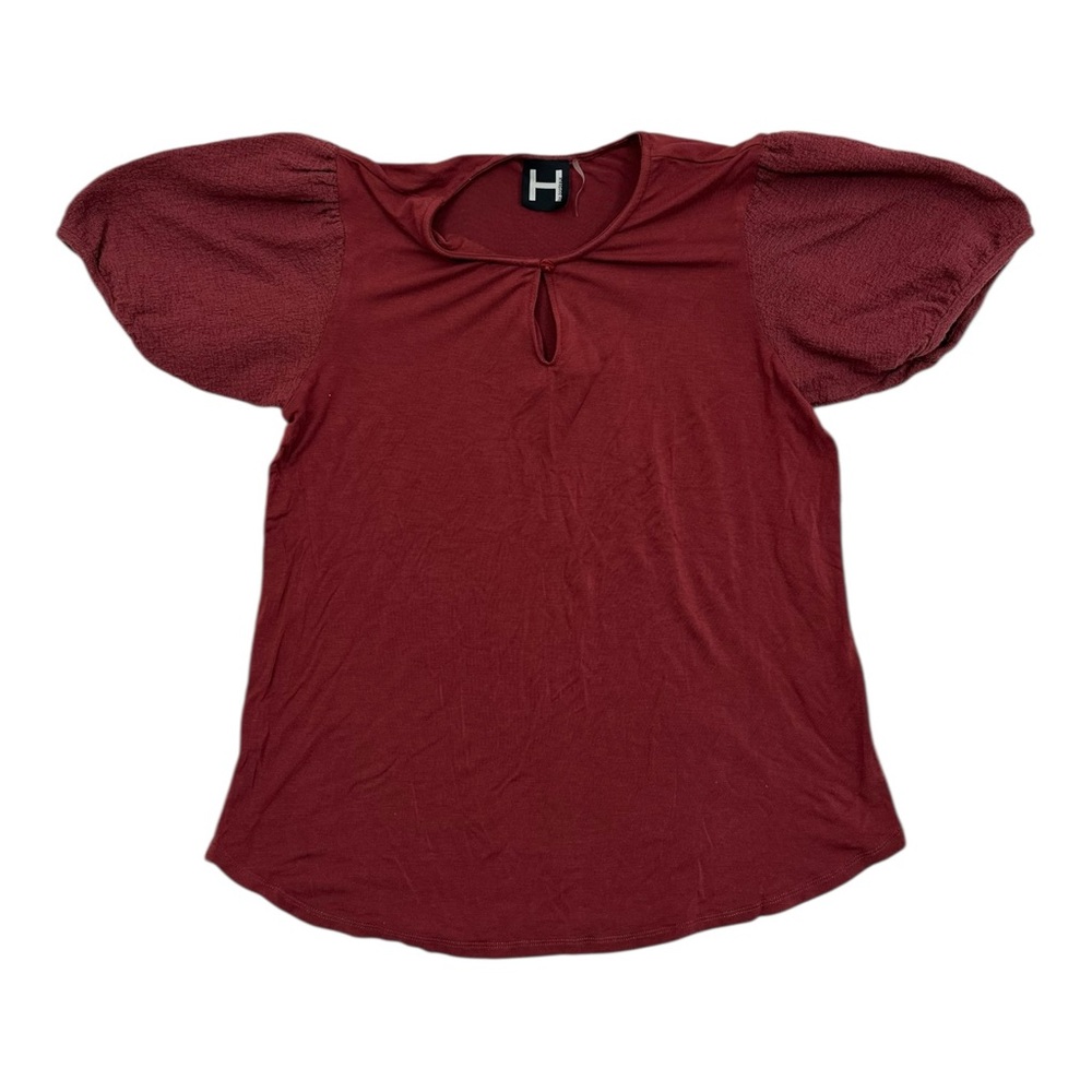 H by Bordeaux Puff Sleeve Top - Womens Size Medium